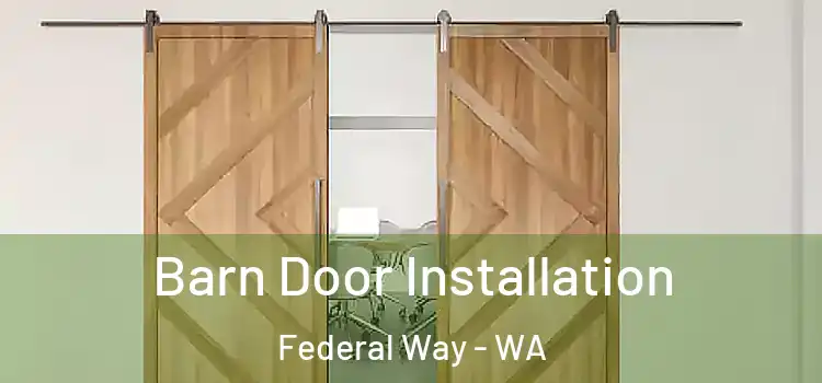  Barn Door Installation Federal Way - WA