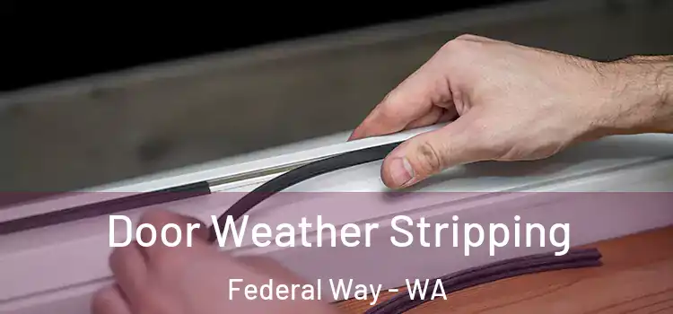 Door Weather Stripping Federal Way - WA
