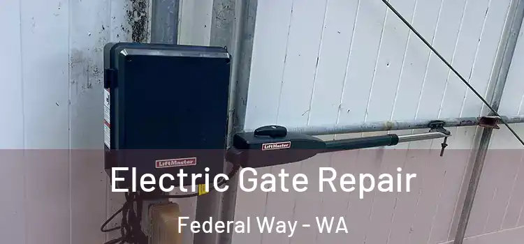 Electric Gate Repair Federal Way - WA