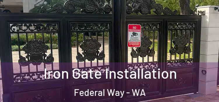  Iron Gate Installation Federal Way - WA